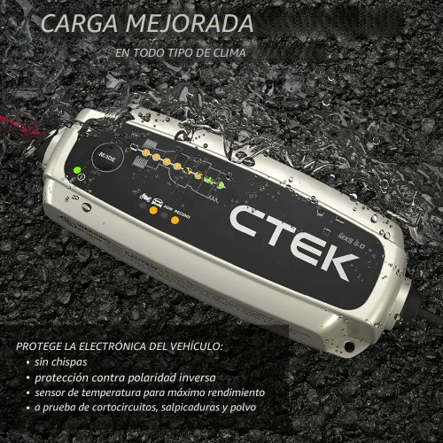 Miniatura 3 de CTEK 40-658 NXT 5 Cargador de batería y mantenedor completamente automático de 4.3 amperios 12V