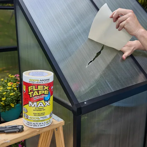 Miniatura 4 de Flex Tape, MAX - Cinta impermeable de goma flexible y gruesa original, para sellar y parchar, funciona bajo el agua, interior y exterior