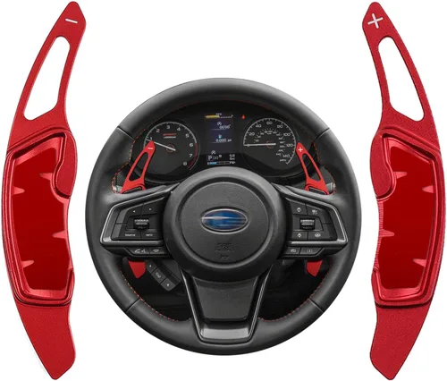 CKE Compatible con Subaru Crosstrek Forester Outback Impreza Legacy Ascent WRX BRZ Scion FR-S GT86 - Extension de cambio mediante levas para Rojo