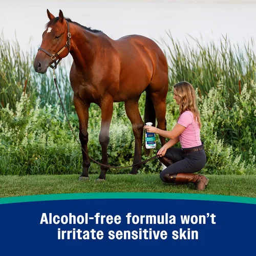 Miniatura 6 de Farnam Nature's Defense - Aerosol repelente de moscas botánico a base de agua para caballos, ideal para pieles sensibles, 32 onzas
