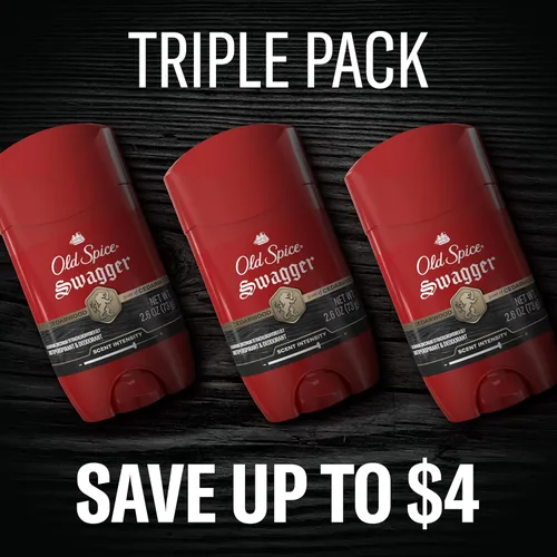 Miniatura 10 de Old Spice Red Collection - Antitranspirante y desodorante sólido invisible para hombres, aroma Swagger, protección contra olores de 48 horas