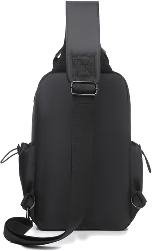 Miniatura 3 de Kilunnyu Crossbody bandolera bandolera mochila multiusos ajustable izquierda o derecha viaje senderismo bolsa de pecho para ciclismo