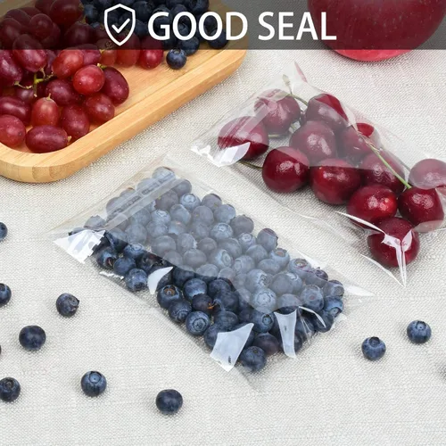 Miniatura 6 de 260 bolsas transparentes para galletas de 5 x 7 pulgadas, envoltura de postre de celofán resellable autosellante, perfectas para regalos y recuerdos