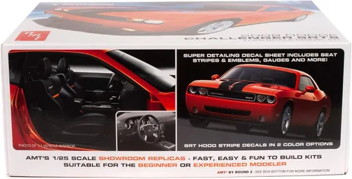 Miniatura 4 de AMT 2008 Dodge Challenger SRT8 Kit de modelo a escala 1:25 (AMT1075)