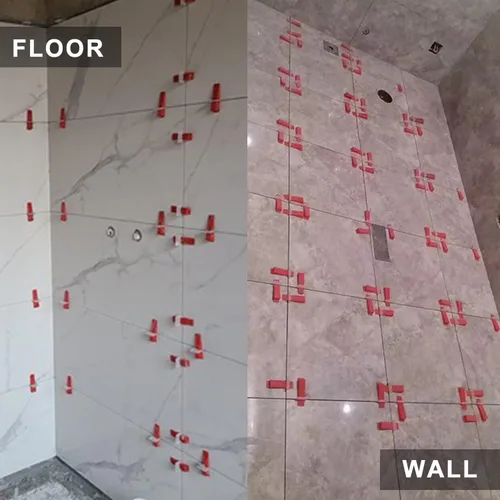 Miniatura 6 de Sistema de Nivelación de Azulejos con Clips Espaciadores de Azulejos de 1/32" Separadores de Nivelador de Azulejos de 1mm Juego de Herramientas