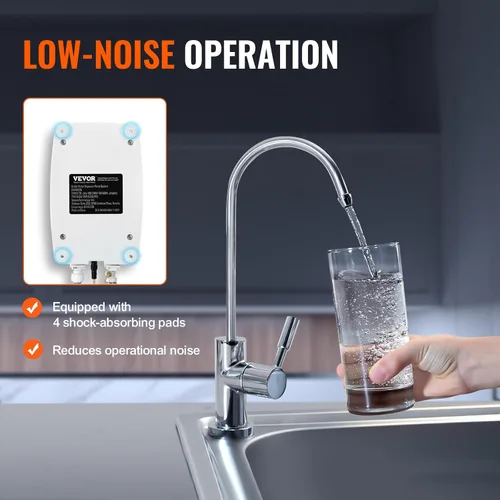 Miniatura 6 de VEVOR Sistema de bomba dispensador de agua embotellada, sistema de dispensación de 2 x 5 galones, dispensador eléctrico automático de agua, bomba