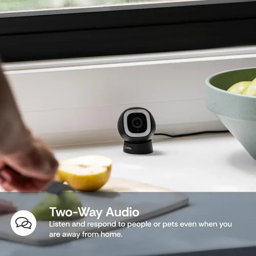 Miniatura 3 de Luna - Cámaras con cable AI 2K para seguridad del hogar, exterior/interior, Wi-Fi de 2.4 GHZ, alertas inteligentes, visión nocturna a color, Blanco
