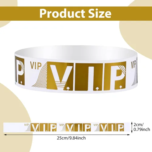 Miniatura 8 de Muñequeras Vip para eventos, 200 pulseras personalizadas, pulseras de fiesta para eventos, pulseras personalizables, pulseras personalizadas