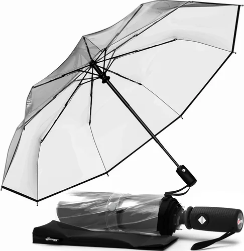 Miniatura 111 de REPEL Windproof Travel Umbrella - Compact & Withstands Winds up to 85MPH , Strongest Premium Auto Folding Umbrella for Rain and Sun - Durable, Light