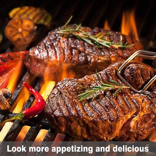 Miniatura 8 de Rejillas para parrilla Nexgrill, piezas de repuesto 5 quemadores 720-0888N 720-0888, rejilla de cocción de hierro fundido de 17 pulgadas