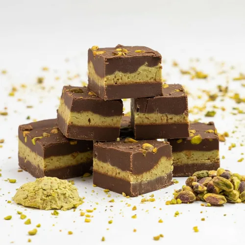Miniatura 7 de Valley Fudge, Chocolate Caramelo Pecana, Fudge Artesanal Fresco, Mantequilla Verdadera, Dulce Gourmet, Paquete de Media Libra