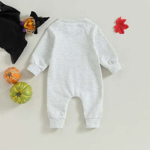Miniatura 21 de FYBITBO Ropa de bebé niño niña Santa manga larga mono mameluco recién nacido primera Navidad traje de una pieza