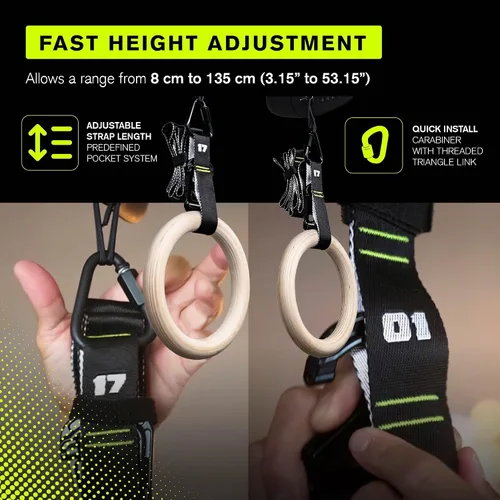 Miniatura 5 de Duonamic Eleviia: Portable Doorway Pull-Up Bar – Lightweight, Travel-Ready, 250 lb Capacity