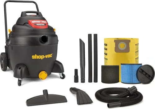 Miniatura 11 de Shop-Vac 9593406 Aspiradora industrial húmeda/seca de dos etapas de 16 galones, 3.0 CV pico, manguera de 1.5 pulgadas de diámetro x 12 pies