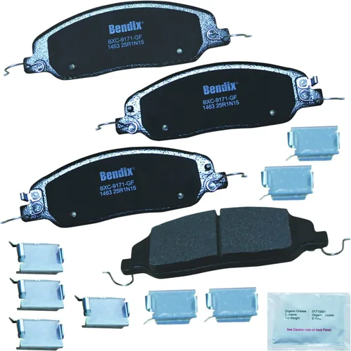 Miniatura 325 de Pastillas de freno delanteras cerámicas Bendix Priority1 CFC2302 para Hyundai Elantra 2021, Sonata 2022-2020, Kia K5 2023-2021