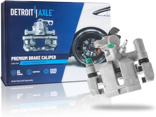 Miniatura 43 de Detroit Axle - Pinza de freno trasera izquierda para Chevrolet Equinox Captiva Sport GMC Terrain Saturn Vue Pontiac Torrent Pinza de freno lateral
