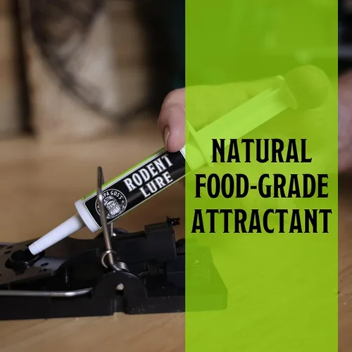 Miniatura 6 de Grandpa Gus’s Atrayente de Roedores de Grado Alimentario para Trampas de Ratas y Ratones, Atrayente de Cebo Natural, No Tóxico y Seguro, Compatible