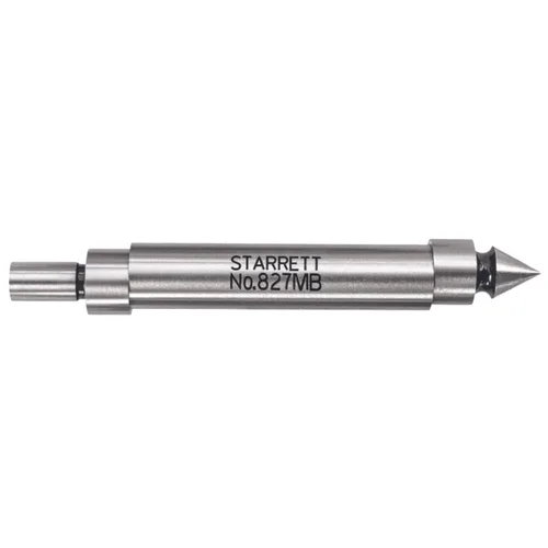 Starrett Buscadores de bordes, extremo doble, con contacto puntiagudo, diámetro del cuerpo de 0.394 in, diámetro de contacto de 0.236 in - 827 MB