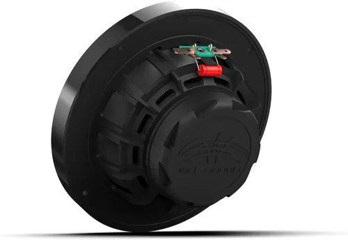 Miniatura 5 de Wet Sounds Recon 6-BG RGB Altavoces coaxiales marinos de alto rendimiento estilo componente de 6.5" con rejilla negra y retroiluminación RGB