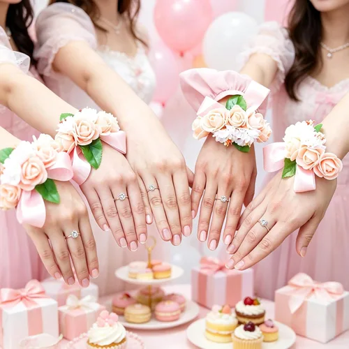 Miniatura 6 de Whaline 36 Paquetes Anillos de Compromiso de Diamante Anillos de Despedida de Soltera para Decoraciones de Mesa de Boda, Suministros de Fiesta, Oro