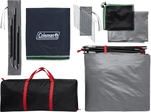 Miniatura 7 de Coleman Tienda Skydome con configuración en 5 minutos, tienda resistente al clima para 2/4/6/8 personas con toldo para lluvia y bolsa de transporte