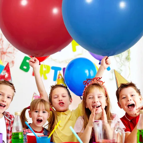 Miniatura 8 de 15 globos grandes de 24 pulgadas, globos surtidos grandes, de látex grueso, resistente, redondos, grandes, gigantes, grandes, grandes, grandes