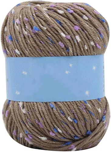Miniatura 9 de Hilo de coser para tejer con puntos de 1.76 oz, bufanda, suéter, sombrero, ganchillo artesanal, hilo de lana elegante, simple, suave y cómodo