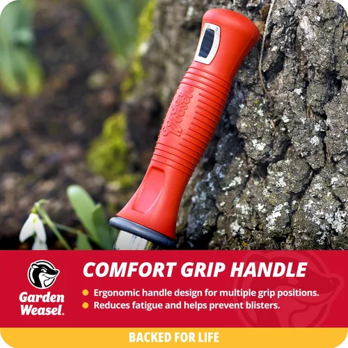 Miniatura 3 de Garden Weasel Trasplantador multiusos Cavar, cultivar, plantar, desherbar Herramienta de excavación manual para plantar y jardinería, paleta