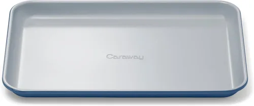 Miniatura 36 de Caraway Bandeja de cerámica antiadherente para hornear, revestimiento de cerámica naturalmente resbaladizo, no tóxico, libre de PTFE ni PFOA, Negro