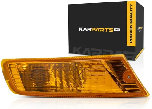 KarParts360 Para Jeep Liberty 2005 2006 2007 intermitente/luz de estacionamiento del lado del pasajero | ámbar | Reemplazo para CH2521143 |