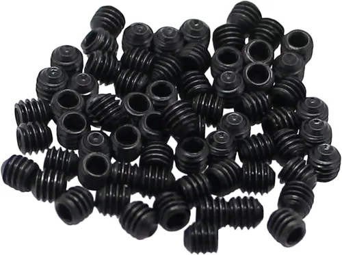 Miniatura 5 de Destornillador hexagonal de 0.059 in y 50 tornillos de abrazadera de aguja compatibles con máquina de coser industrial Overlock Juki Yamato Pegasus