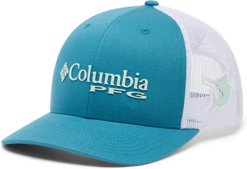 Miniatura 815 de Columbia - Gorra de malla con bandera con árboles unisex para adultos, corona alta