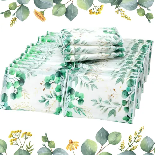 Miniatura 20 de Geyee Paquete de 50 servilletas de papel facial de viaje, pañuelos desechables de bolsillo para invitados de boda, viajes, bolsa escolar