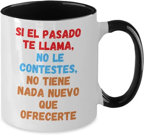 Miniatura 2 de Si el pasado te llama - Afirmaciones positivas en una taza de café