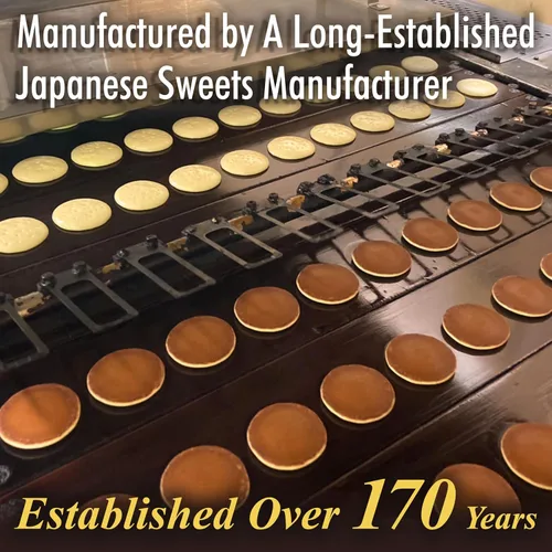 Miniatura 7 de YAMASAN KYOTO UJI Dorayaki japonés de Matcha con pasta dulce de frijol, dulces tradicionales japoneses Wagashi, tamaño mini lindo, caramelo