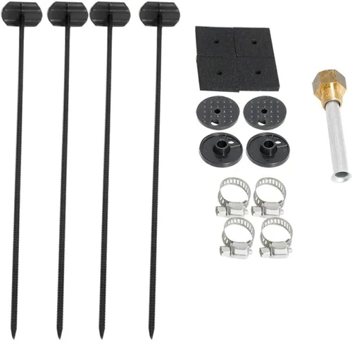 Miniatura 7 de MAGQOO Enfriador de Transmisión de Tubo y Aletas de 8 Filas de Alto Rendimiento Kit de Enfriador de Aceite de Aluminio con Ventilador
