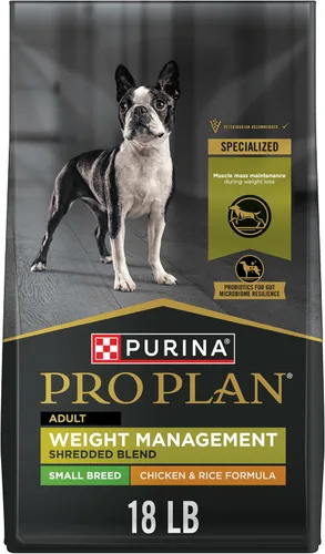 Miniatura 13 de Purina Pro Plan Con probióticos, alimentos para perros secos de raza pequeña, fórmula de pollo y arroz destrozado - 6 lb. Bolsa
