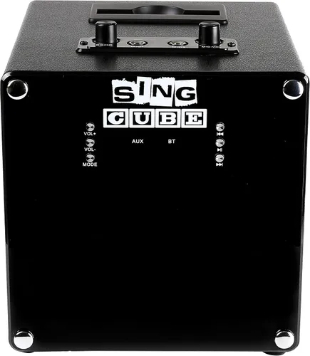 Miniatura 8 de Luces recargables de la máquina del karaoke del bluetooth y dos micrófonos, 5W (SINGCUBE01)