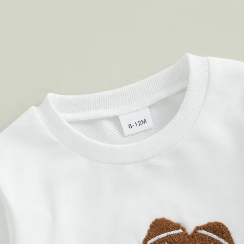 Miniatura 26 de Conjunto de camisa larga y divertida para bebé niño y niña, ropa de primera Navidad, 6, 12, 18, 24 meses, 2T