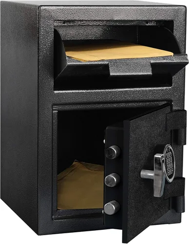 Miniatura 4 de Caja fuerte de depósito estándar T862 con combinación de teclado electrónico y respaldo de llave, 1.12 CBF