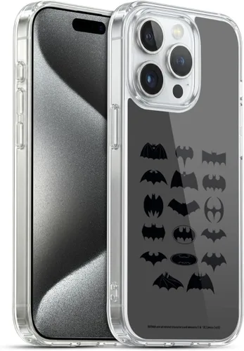 Miniatura 324 de Head Case Designs Funda de gel con licencia oficial de Batman DC Comics Bat Signal Logos [protección de grado militar] compatible con Apple iPhone 7