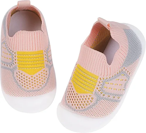 Miniatura 68 de Zapatos de bebé Pantuflas para niños pequeños, calcetines para niños y niñas, suela antideslizante