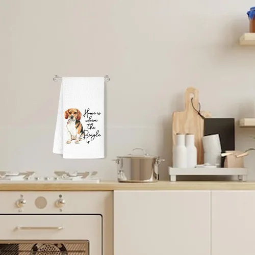 Miniatura 3 de Jvpke Beagle - Toallas decorativas para cocina y baño, regalos de Beagles para mujeres amantes de los Beagle, regalos para amantes de los Beagle, 16