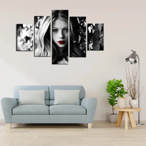 Miniatura 3 de ZHIYYHAO Imágenes personalizadas enmarcadas para pared, retrato familiar de bebé, mascota, boda, paisaje de paisaje, impresiones en lienzo