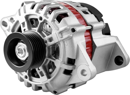Miniatura 32 de SCITOO Nuevo alternador apto para Nissan para Pickup D21 2.4L 1995 1996 1997 2.4-12V 60 Amp CW 1-Groove Polea, reemplazo OE 23100-0S300