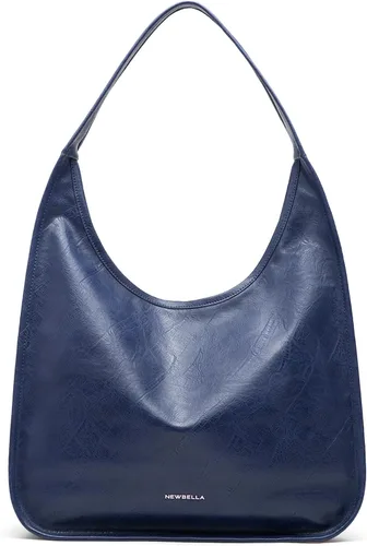 Miniatura 43 de NEWBELLA Bolso Hobo para mujer - Bolso de hombro y bandolera de cuero sintético, bolso de mano espacioso para el trabajo y uso diario