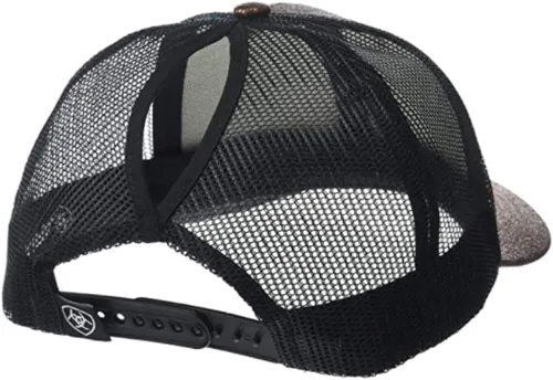 Miniatura 3 de ARIAT Women's Offset Logo Glitter Messy Bun Snapback Cap