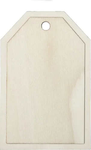 Plaid Superficie sin pintar, forma de capas de 7 pulgadas, perfecta para manualidades de madera sin terminar, 63490, 1 unidad (paquete de 1)