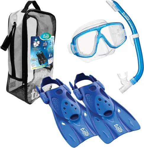 Miniatura 8 de TUSA Sport Platina Hyperdry - Juego de viaje para adultos, máscara de esnórquel y aletas