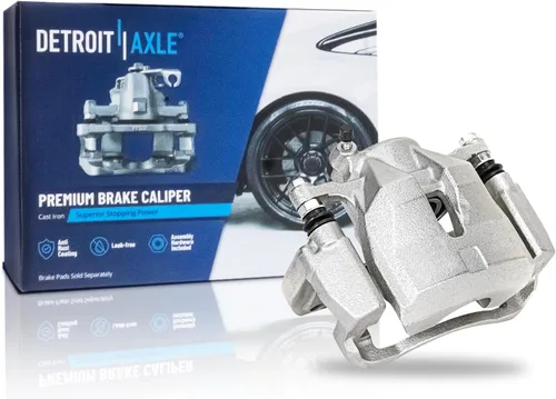 Miniatura 40 de Detroit Axle - 4 pinzas de freno para Honda Element 2003-2011 Pinzas de freno de disco con soportes 2004 2005 2006 2007 2008 2009 2010 reemplazo